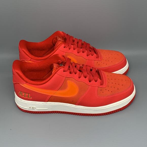Nike Air Force 1 '07 Low "ATL" Shoes FD8306-657‎ Women's Sz 10 Men's Sz 8.5 - Picture 1 of 10